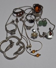 Alte silber schmuck - silber,