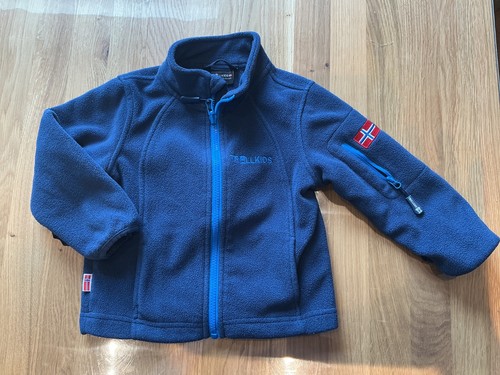 Trollkids fleecejacke 98 - gr.,