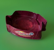 (lesen) Beyblade Max Stampede Stadium Arena rot Metal Fusion Hasbro