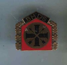 Orden BHDS Olympisch Match Kleinkaliber Bronze 23 mm 1 Stück (St416)