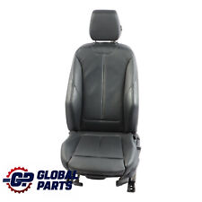 Vorder sitz BMW F30 F31 Links Sport Beheizt Leder Dakota Schwarz