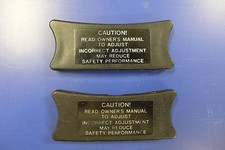 Toyota Celica TA 23/28 Bj.1976-1977 Gurtclips Sicherheitshinweis