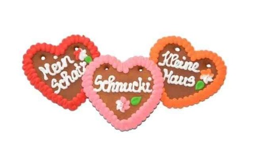 Lebkuchenherz spruch mit - spruch,,