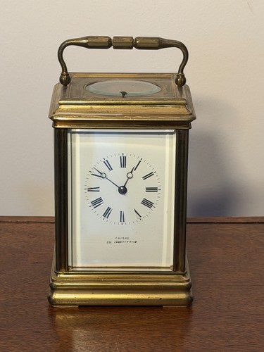 Antike reiseuhr crispe brass - antike,