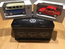 VW Sammler Blechdose VW T1, T2, T3, T4, T5, T6, VW Käfer Modell T1 Blechauto 