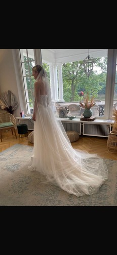 Boho brautkleid ungetragen - brautkleid,
