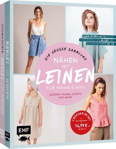 Nähen mit leinen für mama - nähen,