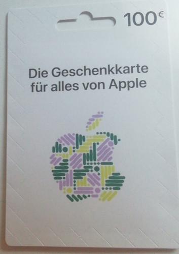 Apple gift card - 100,