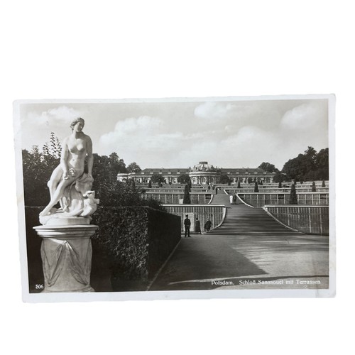 Postkarte potsdam sanssouci - ak,