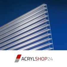 Stegplatten Doppelstegplatten Hohlkammerplatten PC klar 16mm - 980 1200 2100 mm