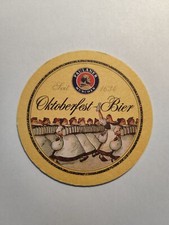 Bierdeckel Paulaner Oktoberfest-Bier unbenutzt Sammler
