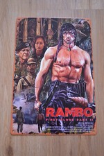 RAMBO Blechschild - Retro -