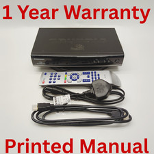 Grundig GUFSAT01HD Freesat Ethernet HDMI HD Sat Receiver 24W - Schwarz