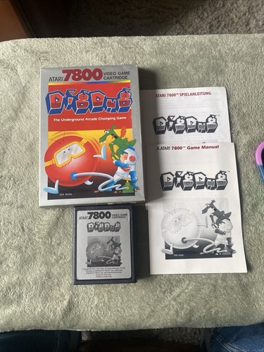 Atari 7800 dig dug - **,