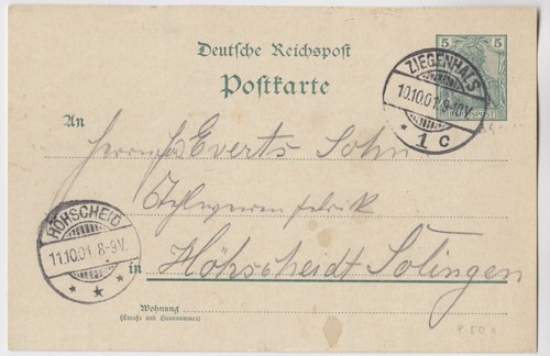 Germania ziegenhals - dr, gs