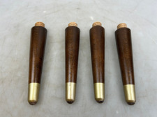 4x Möbelfüsse Holz mit