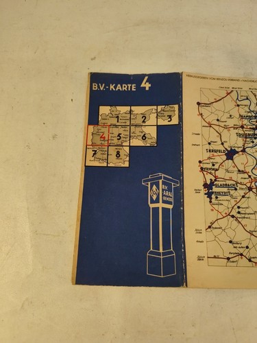 Karte straßenkarte aral - b.v, 4