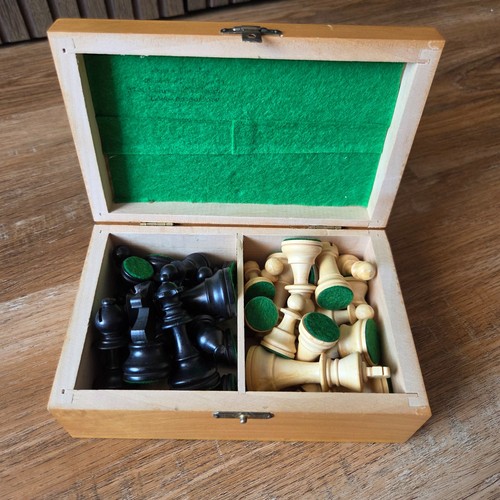 Holz schachfiguren set - schachfiguren,