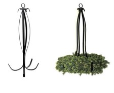 Kranzhalter, freihängend, für Advendskranz, Osterkranz, Dekokranz, Metall 75cm