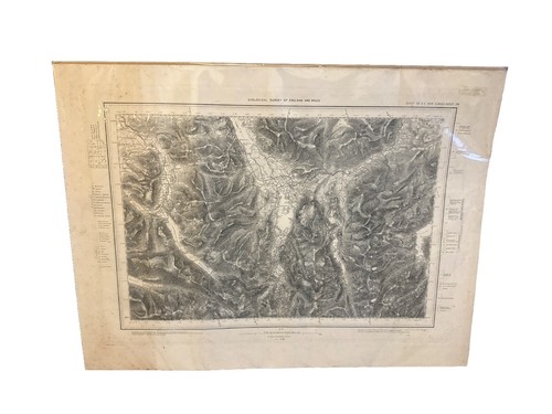Eine geologische karte von - geologische,