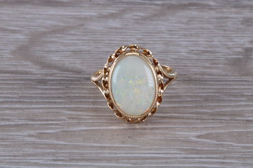 Ring mit natürlichem opal - ring, im