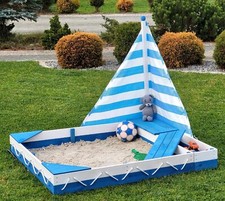 Sandkasten boot schiff aus - boot,