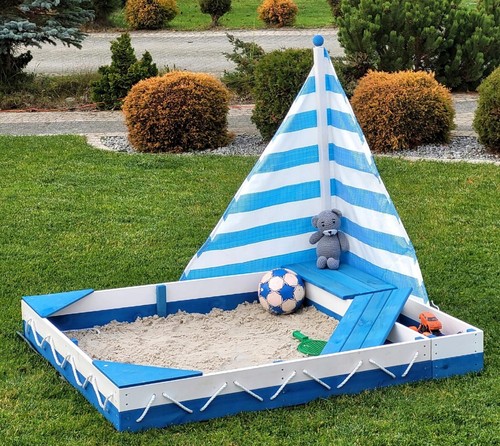 Sandkasten boot schiff aus - sandkasten,