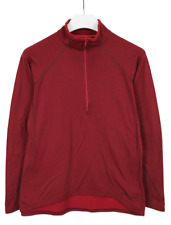 PATAGONIA Performance Base Layer Capilene Polartec Sweatshirt Damen XL Rot