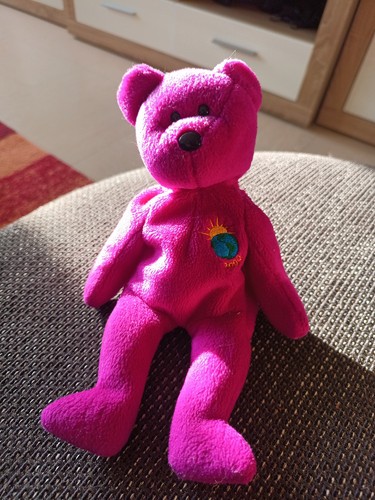 Beanie baby magenta - ty,