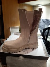 Stiefelette Damen von Gabor, Größe 39, Beige, Leder,  Neu Org. Karton