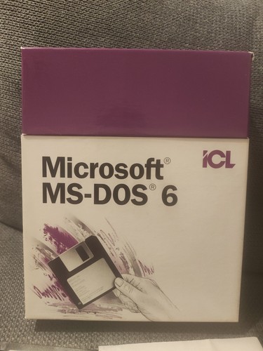 Microsoft dos icl big box - microsoft, ms-dos