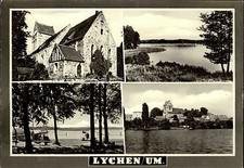 Lychen Uckermark DDR Mehrbild-AK 1966 Echtfoto Handabzug PGH Rotophot Bestensee