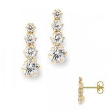 Ohrstecker Ohrringe 333 Gold