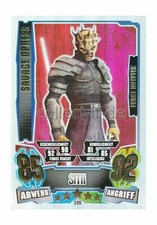 Force Attax Serie 4 - 235 - SAVAGE OPRESS - Sith - Separatist - Force Meister