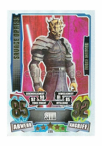 Force attax serie - force,