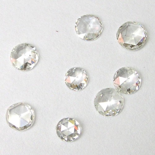 Karat 4mmwhite rund rose - 1,