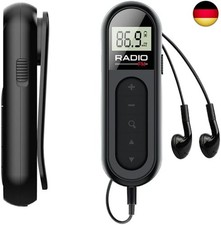 Tragbares Mini FM Radio mit