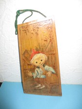 Altes DDR Kinderzimmer Sandmann Holzbild ?