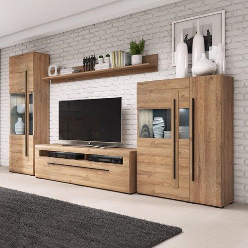 Fernsehwand eiche grandson - eiche,