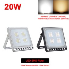 Flutlicht 10W 30W 50W 100W 500W LED Fluter Außen Scheinwerfer Lampe Ultra Dünn