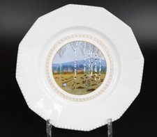 2. Antiker Nymphenburg Teller - Bemalt von Rud.Sieck - Vorfrühling