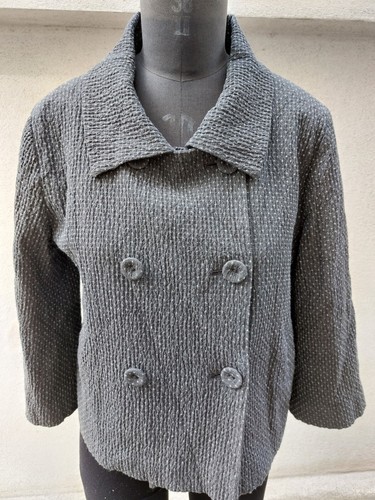Blazer jacke 38 anthrazit - jacke, gr.