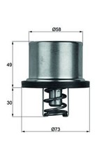 Mahle thermostat kühlmittel - mahle,