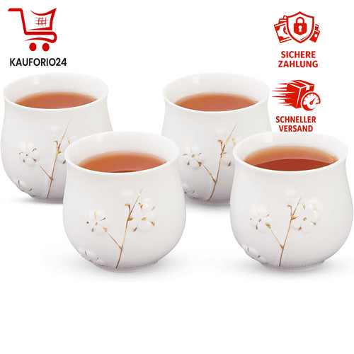 Teetassen set 4er japanisch - teetassen,