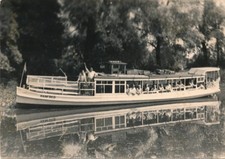 AK S/W FALKENBERG / MARK - PASSAGIERSCHIFF MANFRED UNGELAUFEN!