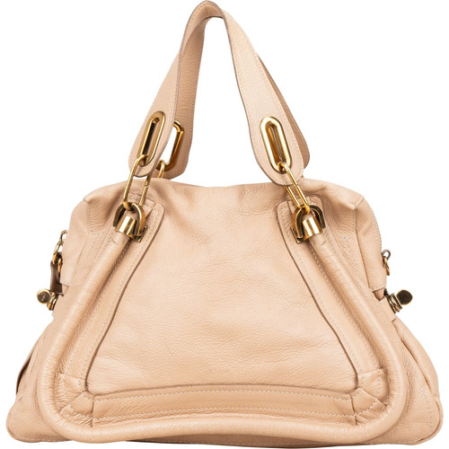 Chloé beige pebbled leather - pebbled,