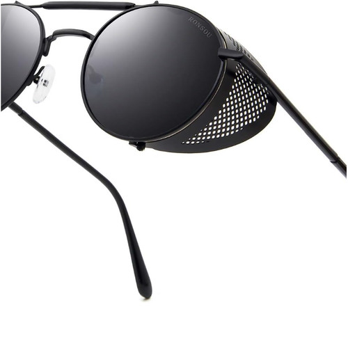 Steampunk sonnenbrille rund - steampunk,