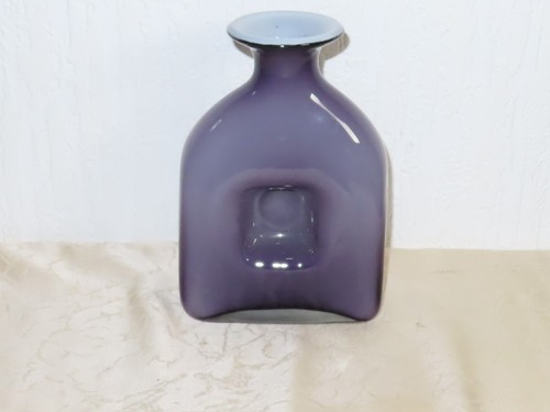 Glas vase lila - glas,