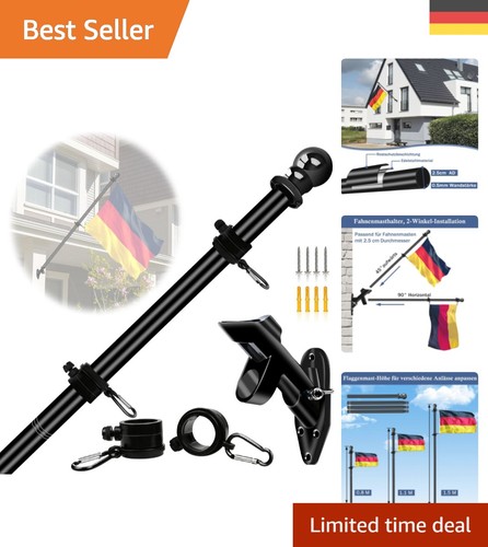 Vielseitiges fahnenmast - 1,5m,