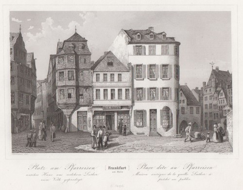 Frankfurt domplatz original - frankfurt,